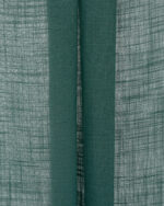 Lush Linen Sheer Curtains - Teal - Image 2