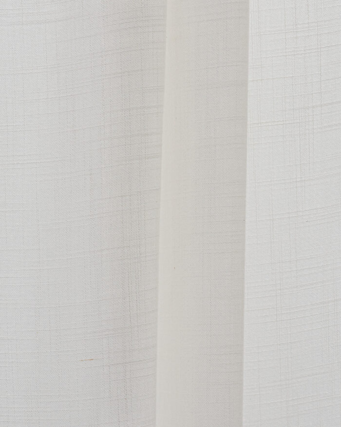 Lush Linen Sheer Curtains - White - Image 2