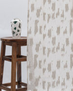 Oasis Slub Textured Sheer Curtains - Beige