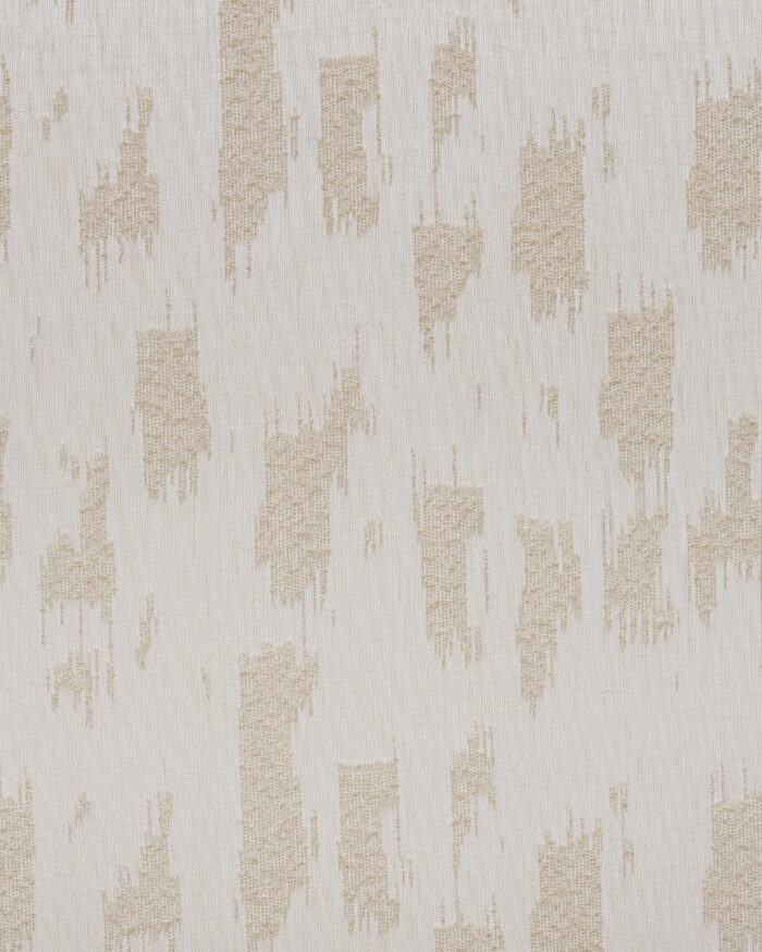 Oasis Slub Textured Sheer Curtains- Cream - Image 3