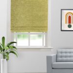 Oreo - Peridot Roman Shades