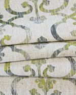Pretty - Chartruse Roman Shades - Image 2