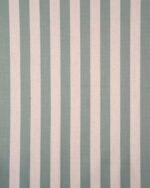 Vintage Linen Stripes - Sea Foam Roman Shades - Image 3