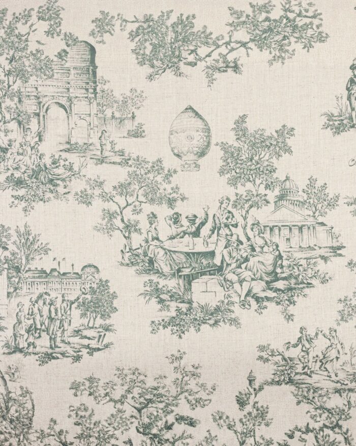 French Toile - Forest Roman Shades - Image 3