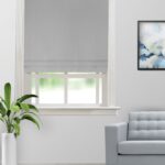 Sand Bubble - Light Gray Roman Shades