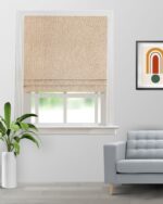 Somera - Beige Buff Roman Shades