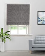 Somera - Charcoal Roman Shades