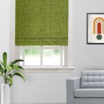 Somera - Grass Green Roman Shades