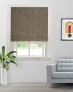 Somera - Latte Roman Shades - Image 4