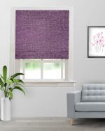 Somera - Plum Roman Shades - Image 4