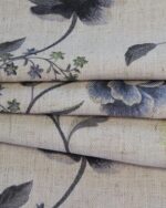 Spring Flower - Denim Roman Shades