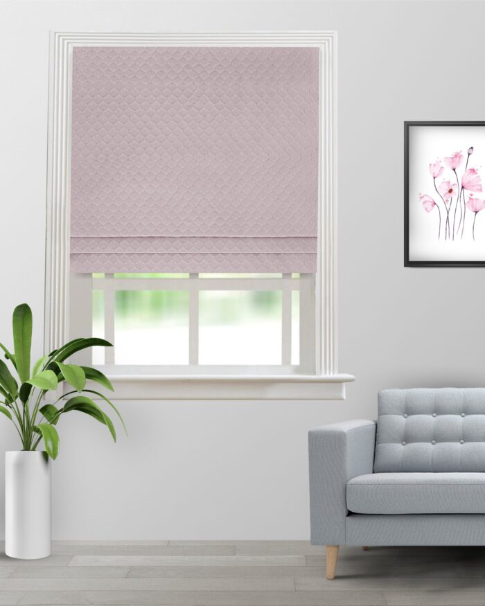Sprint-Blush-Roman-Shade-image-scaled-1.jpg Sprint - Blush Roman Shades - Image 1