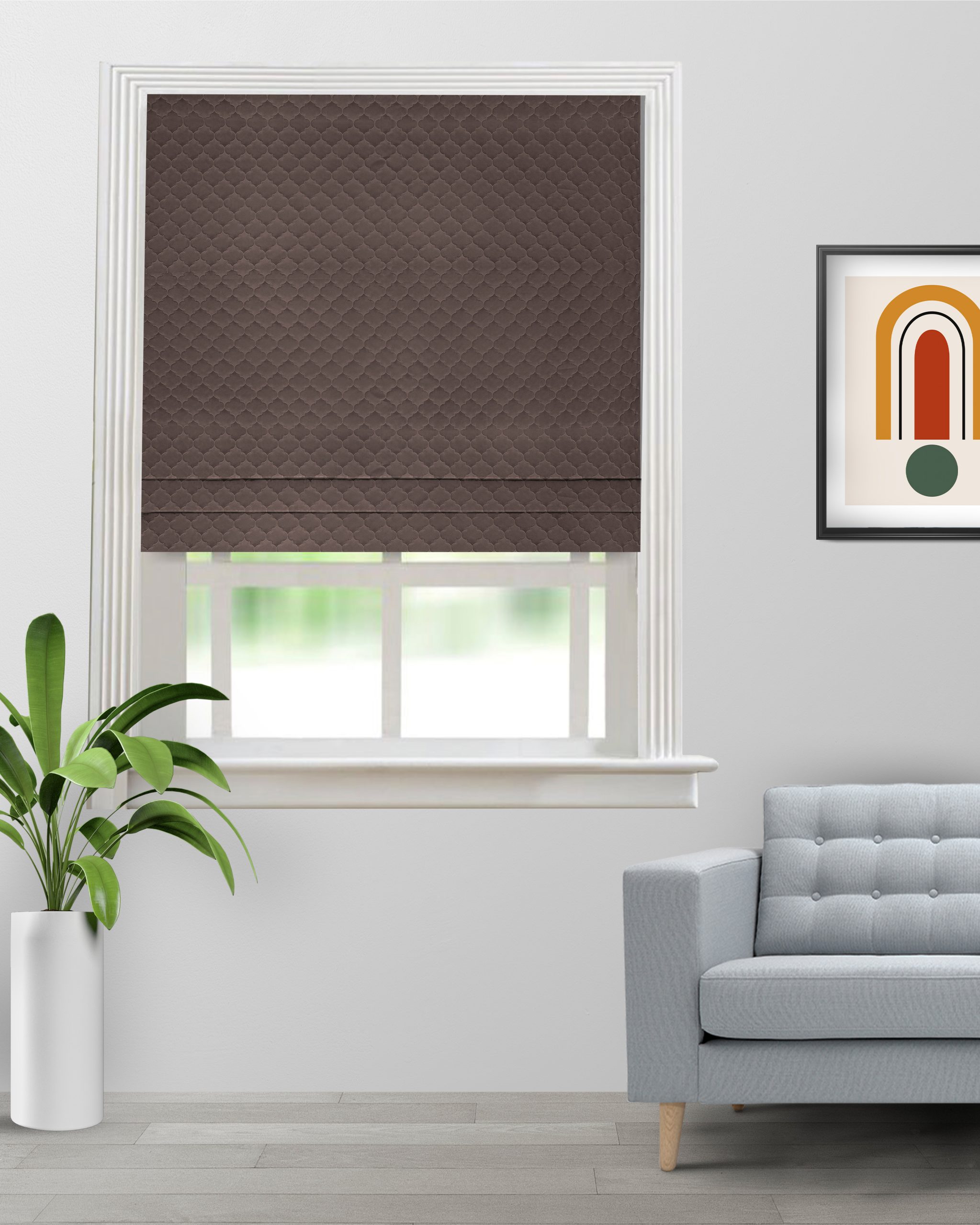 Sprint-Mocha-Roman-Shade-image-scaled-1.jpg Sprint - Mocha Roman Shades - Image 1