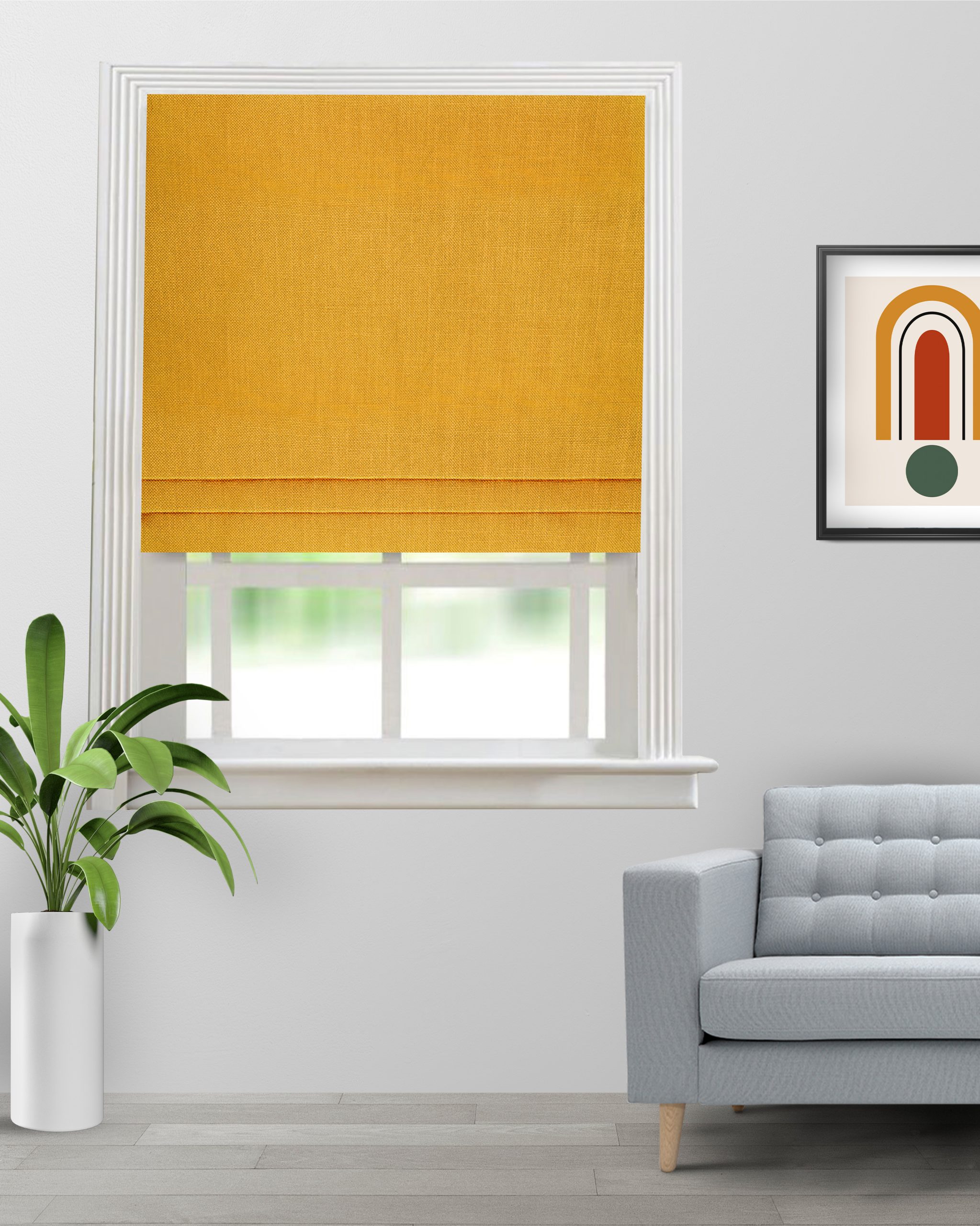 Swizz-Butterscotch-Roman-Shade-image-scaled-1.jpg Swizz - Butterscotch Roman Shades - Image 1