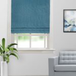 Swizz - Ocean Blue Roman Shades