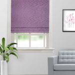 Swizz - Plum Roman Shades