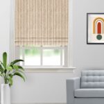 Textured Ambro - Oyster Roman Shades