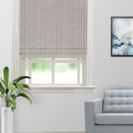 Textured Ambro - Taupe Roman Shades