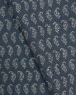 Vintage Paisley - Blue Night Roman Shades