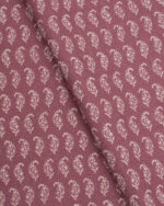 Vintage Paisley - Burgundy Roman Shades - Image 4