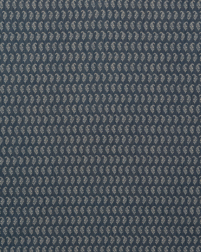 Vintage Paisley - Blue Night  Roman Shades - Image 4