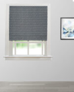 Vintage Paisley - Blue Night Roman Shades - Image 2