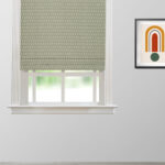 Vintage Paisley - Soft Green Roman Shades