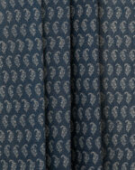 Vintage Paisley - Blue Night Roman Shades - Image 3
