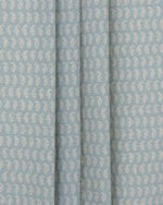 Vintage Paisley - Blue Sky Roman Shades - Image 3