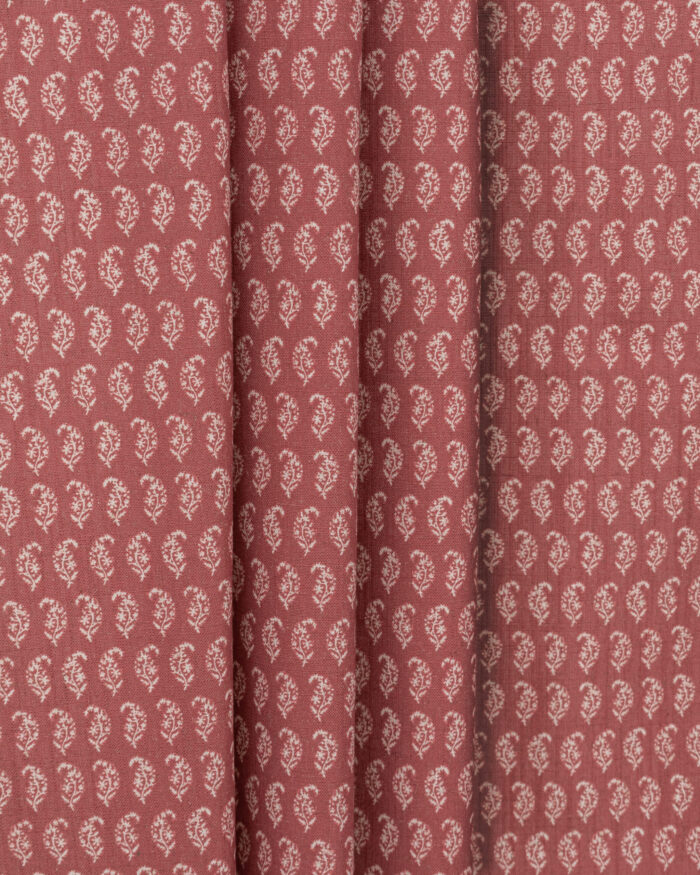 Vintage-Paisley-Vertical-Red-scaled-1.jpg Vintage Paisley - Red Roman Shades - Image 4