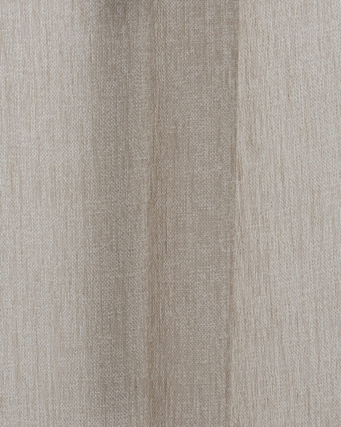 Zara Textured Sheer Curtains - Silver Gray - Image 3