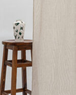 Zara Textured Sheer Curtains- Natural