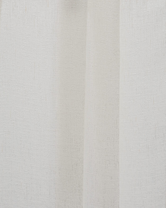 Zara Textured Sheer Curtains - White - Image 2