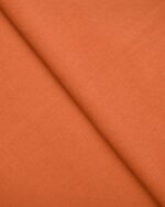Herringbone Plains - Orange Carrot Roman Shades - Image 2