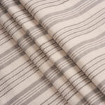 Coastal Stripes - Smoke Roman Shades