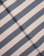 Vintage Linen Stripes - Storm Roman Shades - Image 2