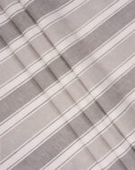 French Stripes - Witney Gray  Roman Shades
