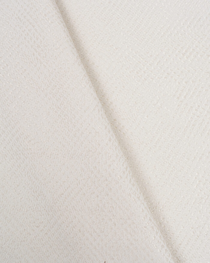 Cypress - Cream Cross Fold Cypress - Cream Ripple Fold Curtains - Image 2