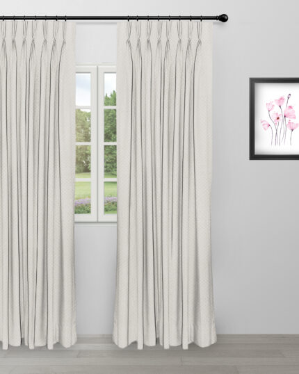 Cypress - Cream Custom Curtains