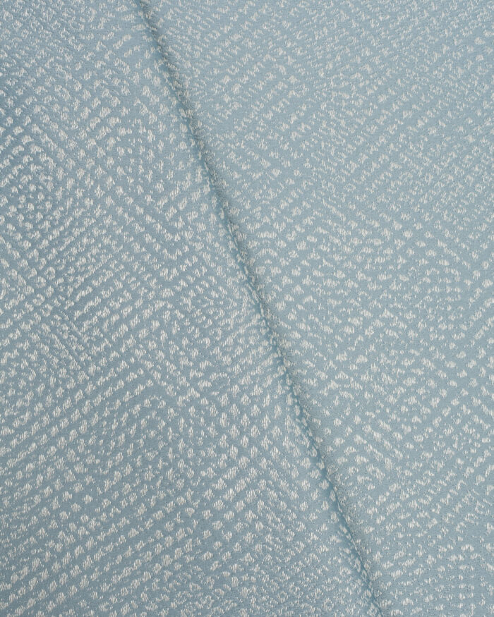 Cypress - Dusty Blue Ripple Fold Curtains - Image 2