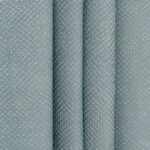 Cypress - Dusty Blue Ripple Fold Curtains