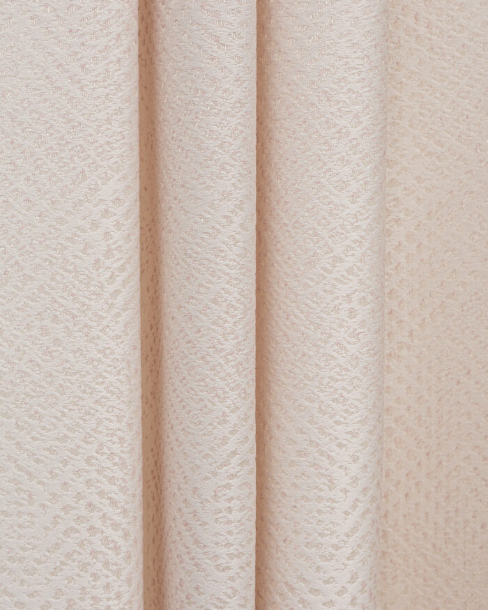 Cypress - Powder Pink Vertical Fold Cypress - Powder Pink Ripple Fold Curtains - Image 1