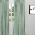 Cypress - Seafoam Custom Curtains