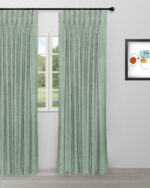 Cypress - Seafoam Custom Curtains