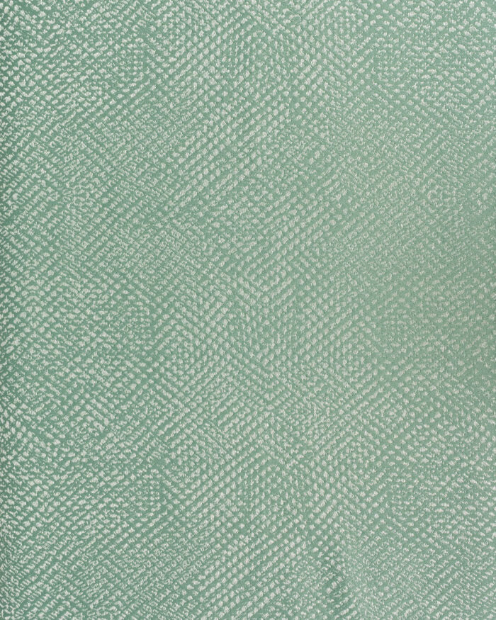 Cypress- Seafoam Regular Cypress - Seafoam Ripple Fold Curtains - Image 3