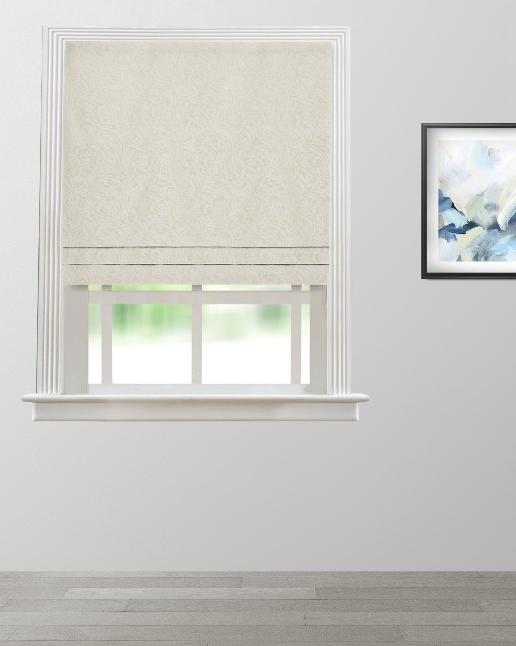 Siesta - Cream Roman Shade Siesta - Cream Roman Shades - Image 1