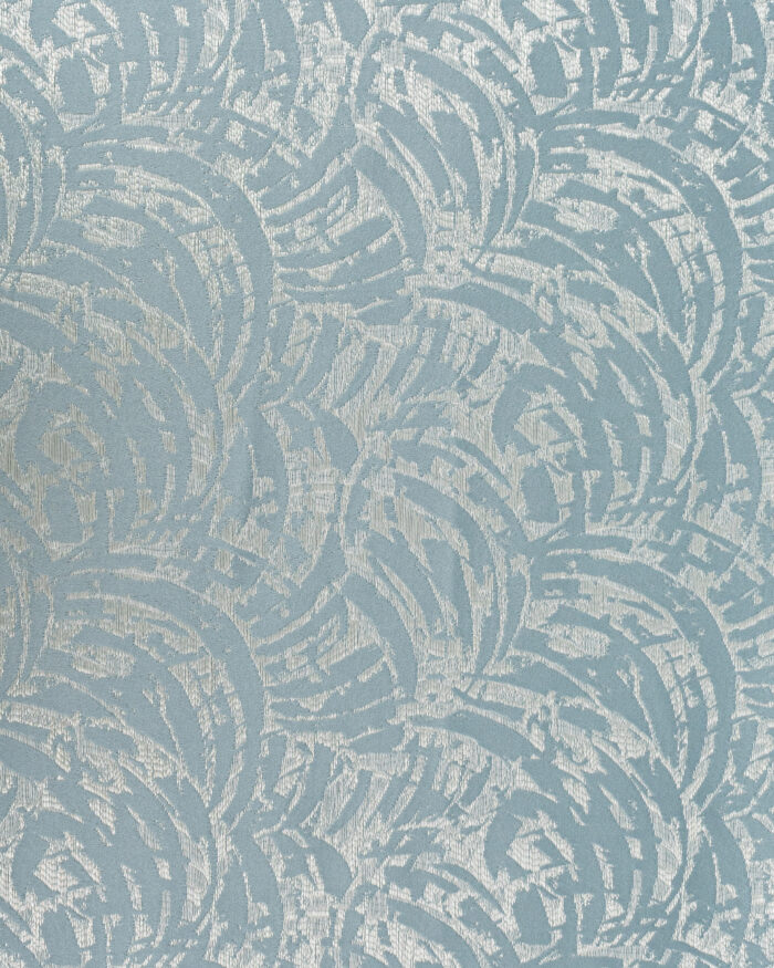 Siesta - Dusty Blue Regular Siesta - Dusty Blue Ripple Fold Curtains - Image 3