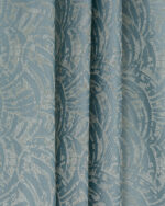 Siesta - Dusty Blue Ripple Fold Curtains