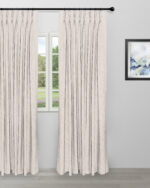 Siesta - Powder Pink Custom Curtains