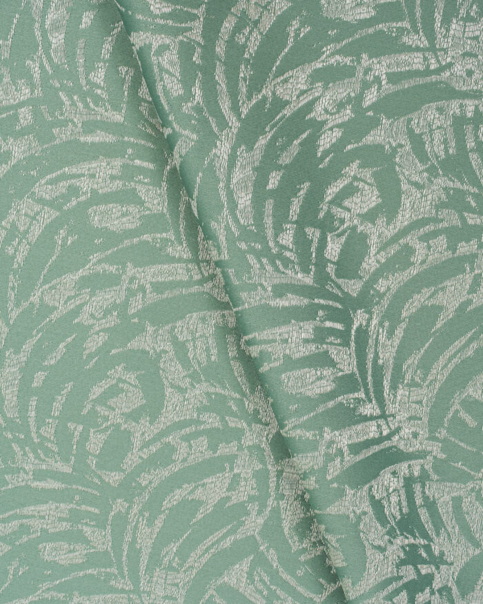 Siesta - Seafoam Cross Fold Siesta - Seafoam Ripple Fold Curtains - Image 2